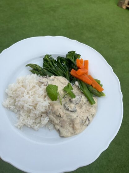 Pork Stroganoff