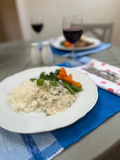 Mushroom Stroganoff